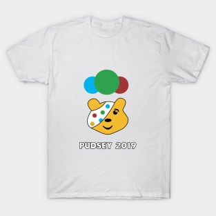 Pudsey bear pop art 2019 T-Shirt